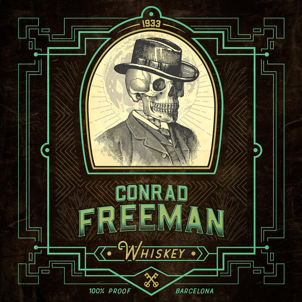 Conrad Freeman Whiskey 100 Proof Single